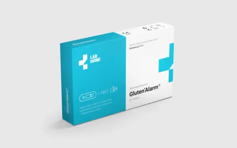 Testy na nietolerancję glutenu: Gluten'Alarm® to szybki test z krwi do wykrywania przeciwciał anty-tTG, pomocny w diagnostyce celiakii.