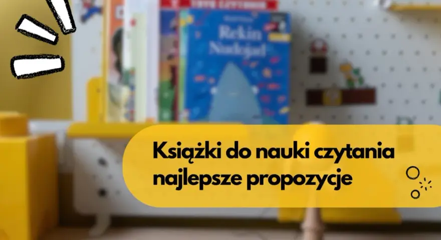 Książki do nauki czytania, najlepsze propozycje dla dzieci. Kolorowe okładki zachęcają do odkrywania świata liter.